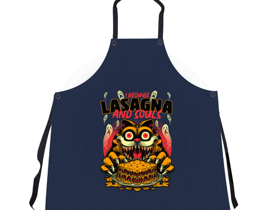 Creepy Cat Lasagna