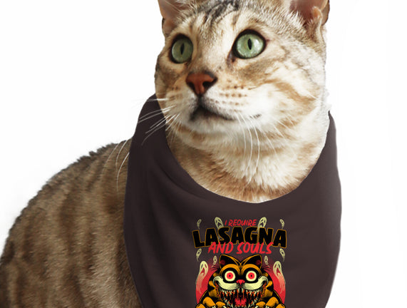 Creepy Cat Lasagna