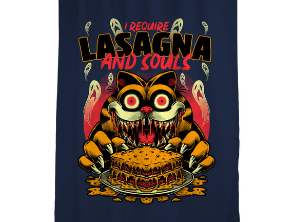 Creepy Cat Lasagna