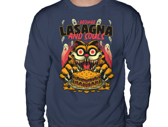 Creepy Cat Lasagna