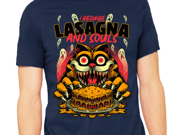 Creepy Cat Lasagna