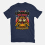 Creepy Cat Lasagna-Mens-Heavyweight-Tee-Studio Mootant