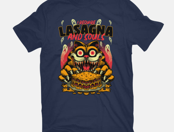 Creepy Cat Lasagna