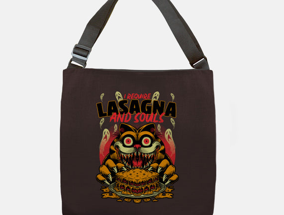 Creepy Cat Lasagna