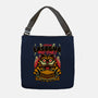 Creepy Cat Lasagna-None-Adjustable Tote-Bag-Studio Mootant