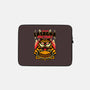 Creepy Cat Lasagna-None-Zippered-Laptop Sleeve-Studio Mootant