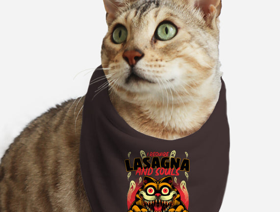 Creepy Cat Lasagna