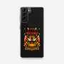 Creepy Cat Lasagna-Samsung-Snap-Phone Case-Studio Mootant