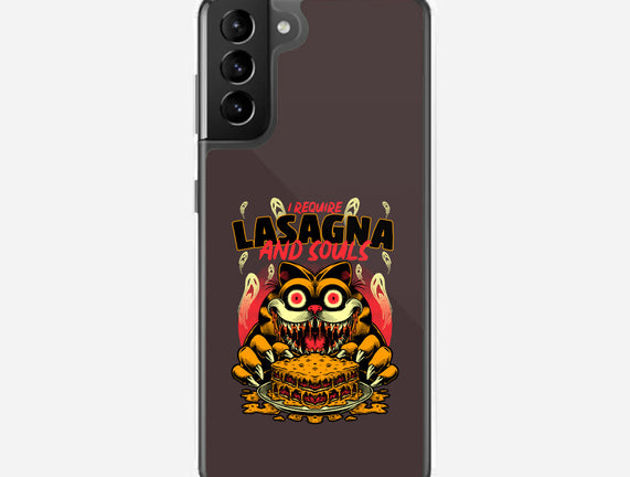 Creepy Cat Lasagna