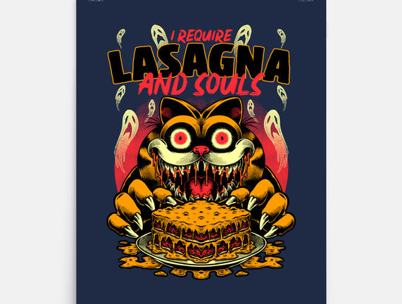 Creepy Cat Lasagna