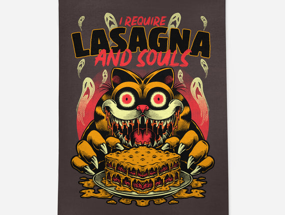 Creepy Cat Lasagna