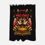 Creepy Cat Lasagna-None-Polyester-Shower Curtain-Studio Mootant