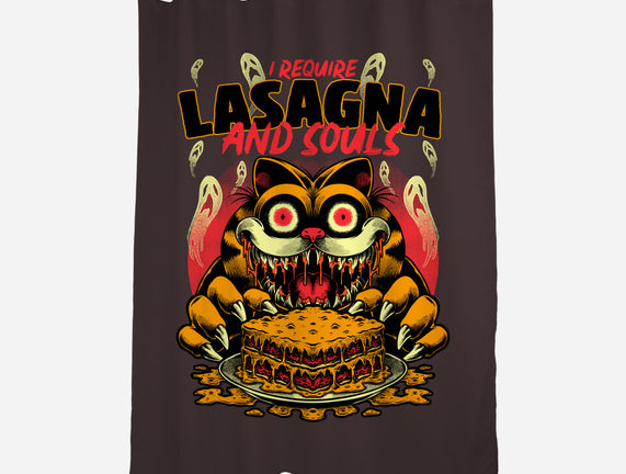 Creepy Cat Lasagna