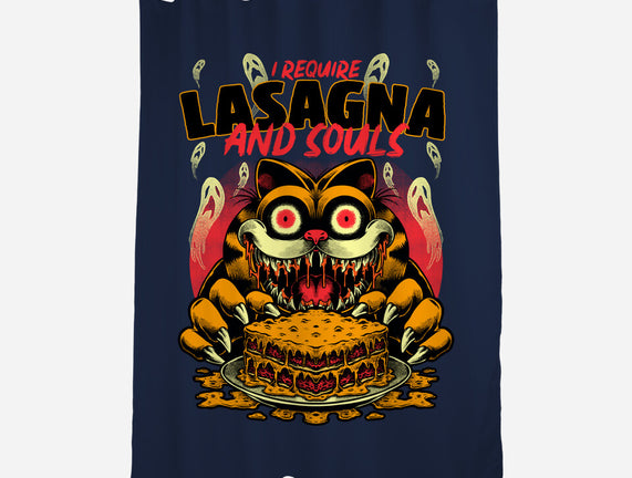 Creepy Cat Lasagna