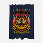 Creepy Cat Lasagna-None-Polyester-Shower Curtain-Studio Mootant