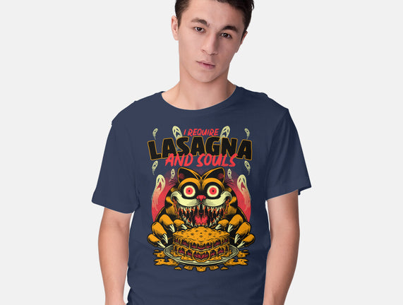 Creepy Cat Lasagna