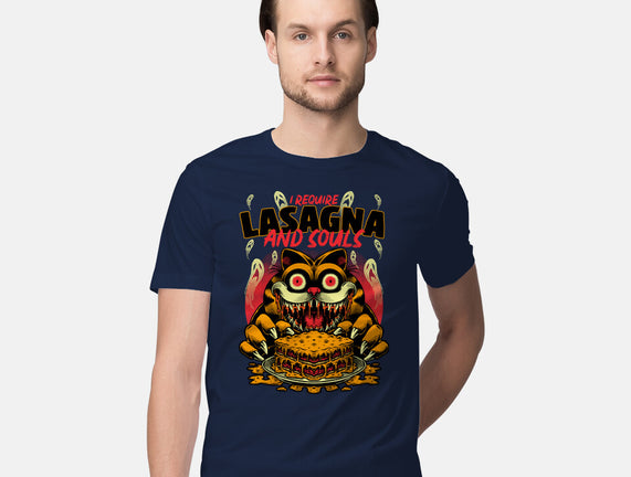 Creepy Cat Lasagna