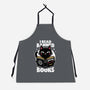 Cat Book Necronomicon-Unisex-Kitchen-Apron-Studio Mootant