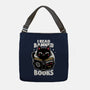 Cat Book Necronomicon-None-Adjustable Tote-Bag-Studio Mootant