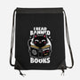 Cat Book Necronomicon-None-Drawstring-Bag-Studio Mootant