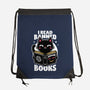 Cat Book Necronomicon-None-Drawstring-Bag-Studio Mootant