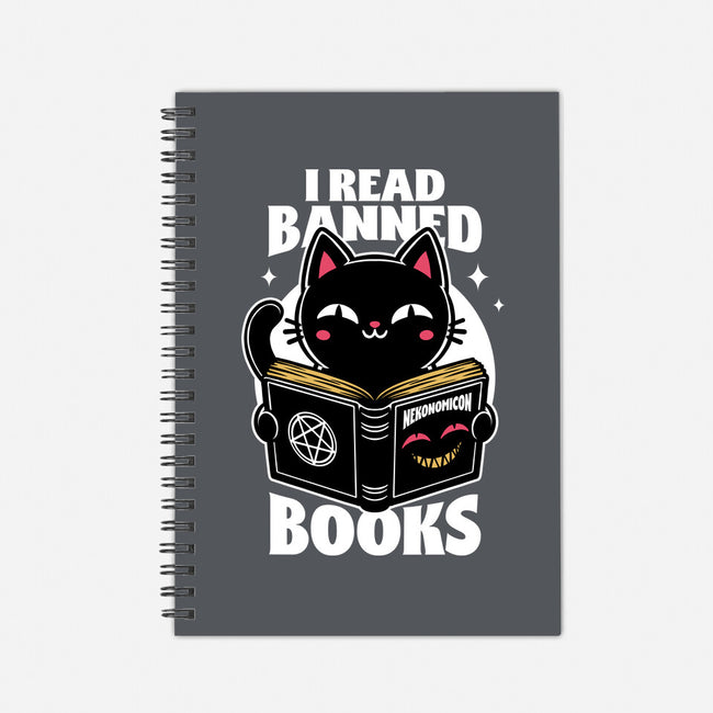 Cat Book Necronomicon-None-Dot Grid-Notebook-Studio Mootant