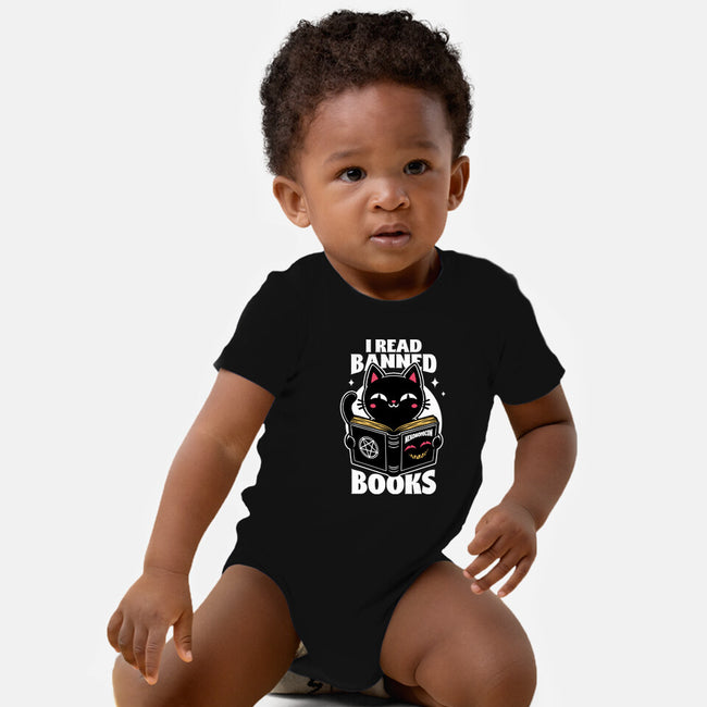 Cat Book Necronomicon-Baby-Basic-Onesie-Studio Mootant