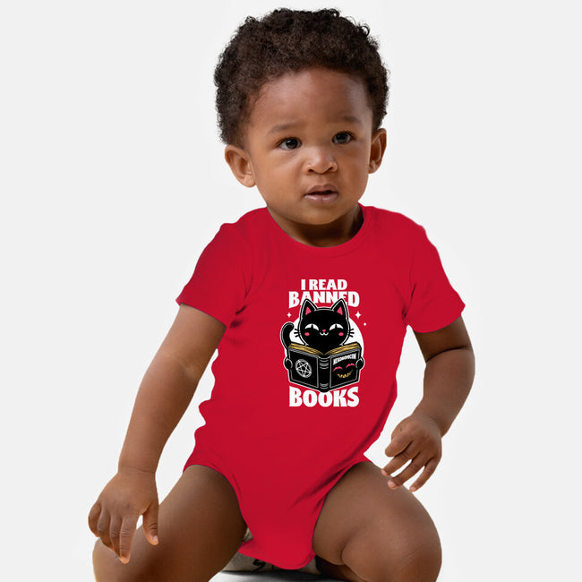 Cat Book Necronomicon-Baby-Basic-Onesie-Studio Mootant