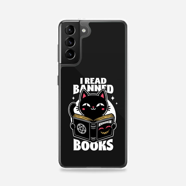 Cat Book Necronomicon-Samsung-Snap-Phone Case-Studio Mootant