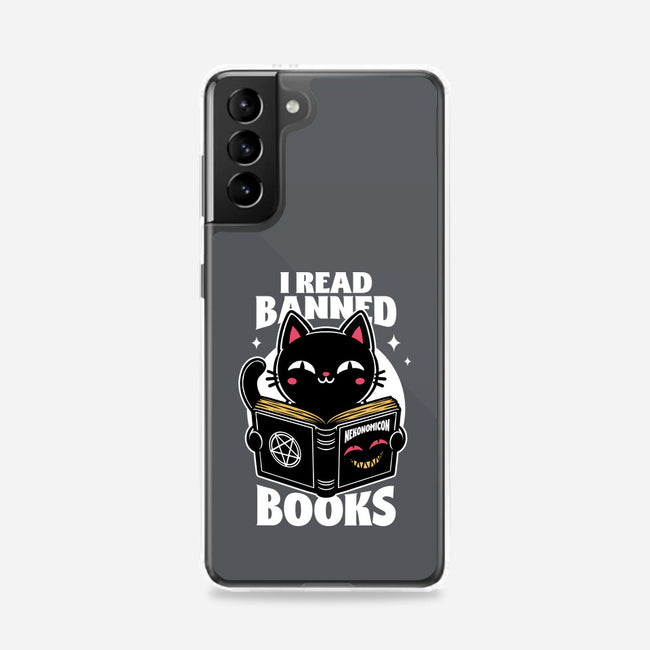 Cat Book Necronomicon-Samsung-Snap-Phone Case-Studio Mootant