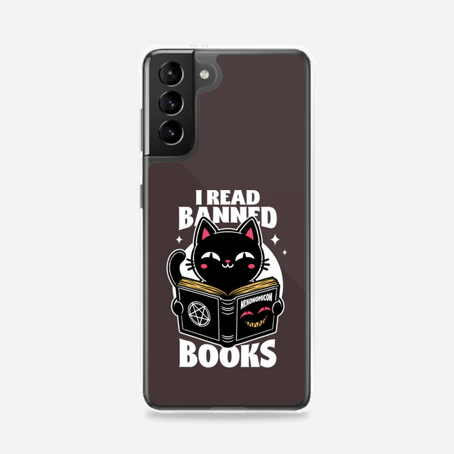 Cat Book Necronomicon-Samsung-Snap-Phone Case-Studio Mootant