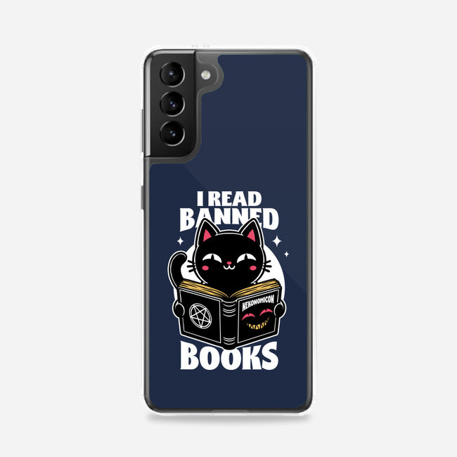 Cat Book Necronomicon-Samsung-Snap-Phone Case-Studio Mootant