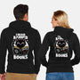 Cat Book Necronomicon-Unisex-Zip-Up-Sweatshirt-Studio Mootant