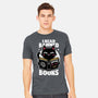 Cat Book Necronomicon-Mens-Heavyweight-Tee-Studio Mootant