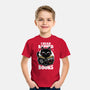 Cat Book Necronomicon-Youth-Basic-Tee-Studio Mootant