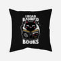 Cat Book Necronomicon-None-Removable Cover-Throw Pillow-Studio Mootant