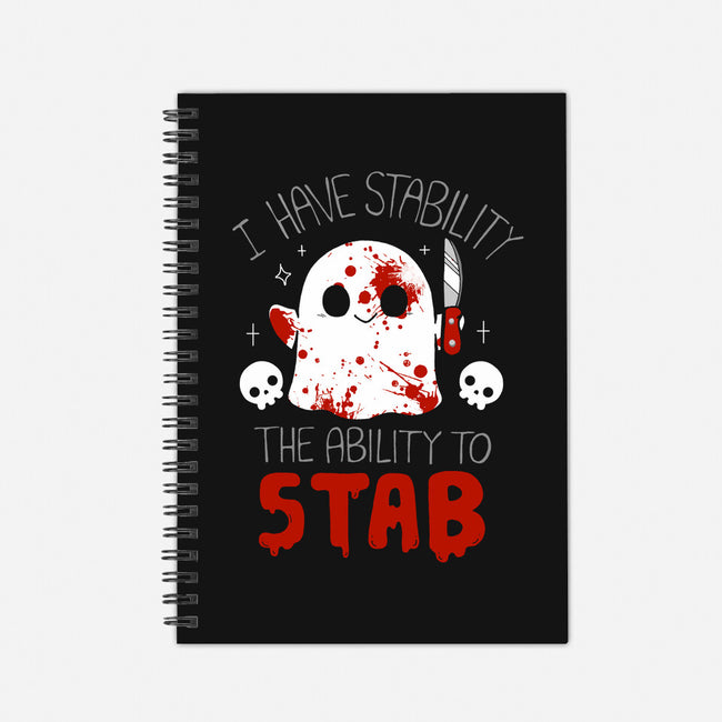 Ability To Stab-None-Dot Grid-Notebook-Vallina84