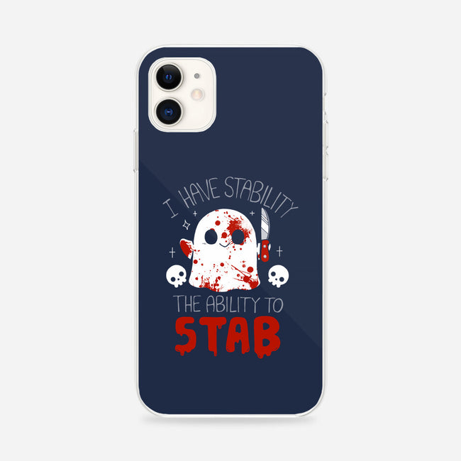 Ability To Stab-iPhone-Snap-Phone Case-Vallina84