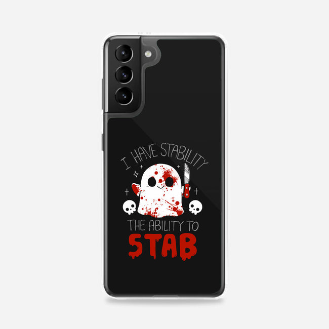 Ability To Stab-Samsung-Snap-Phone Case-Vallina84