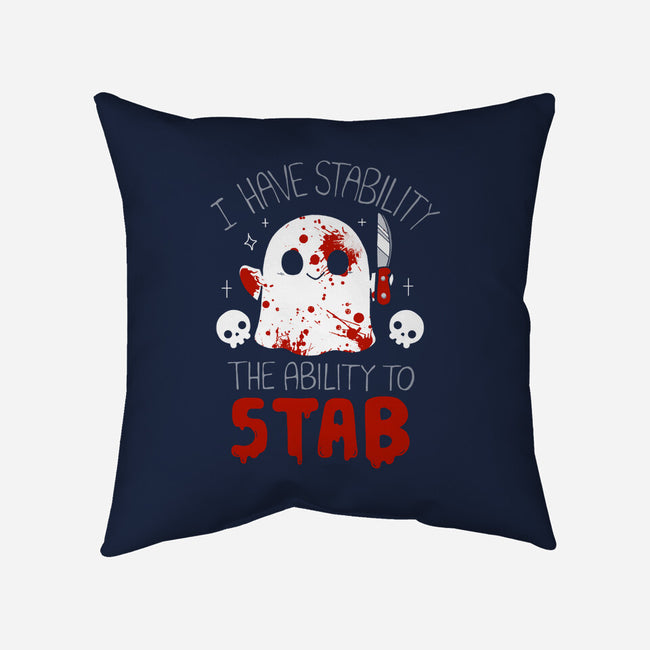 Ability To Stab-None-Removable Cover w Insert-Throw Pillow-Vallina84