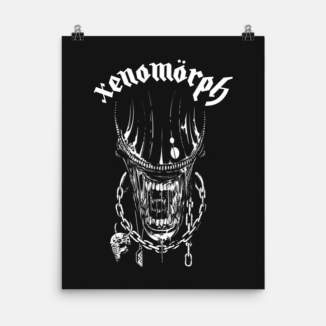 Xenomorph-None-Matte-Poster-CappO