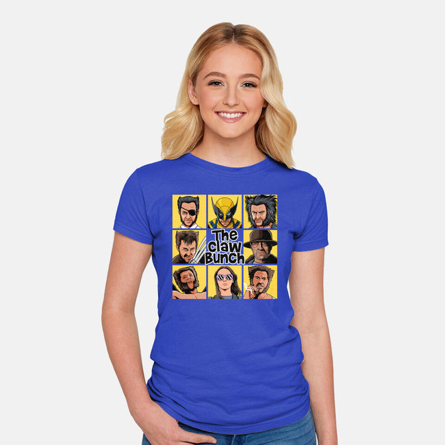 The Claw Bunch-Womens-Fitted-Tee-svthyp