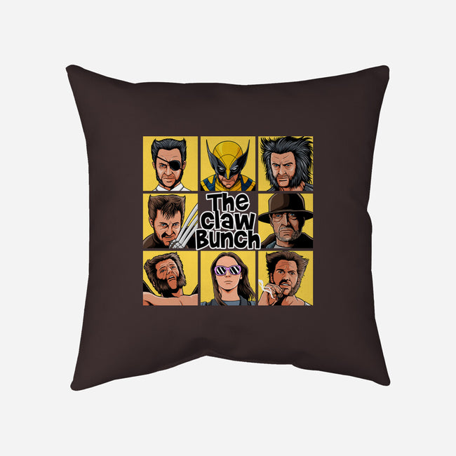 The Claw Bunch-None-Non-Removable Cover w Insert-Throw Pillow-svthyp