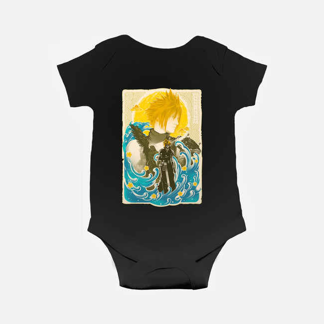 Great Wave Cloud-Baby-Basic-Onesie-hypertwenty