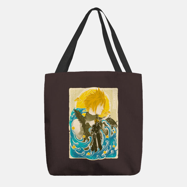 Great Wave Cloud-None-Basic Tote-Bag-hypertwenty