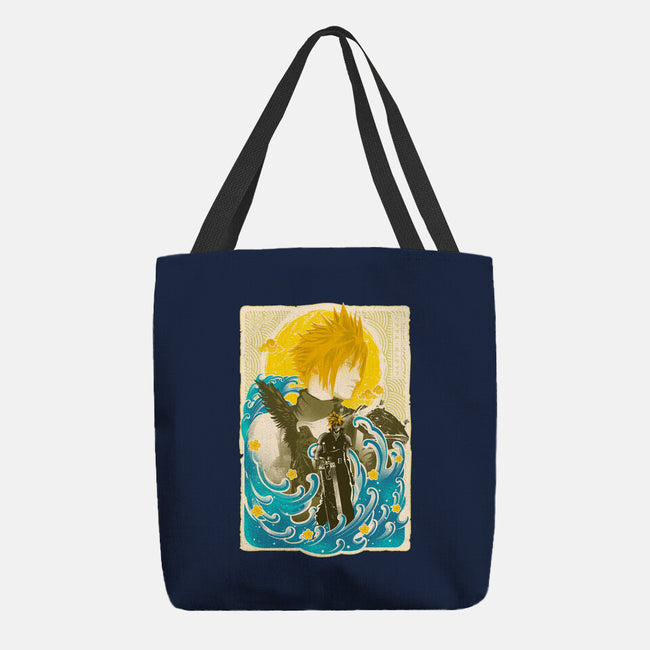 Great Wave Cloud-None-Basic Tote-Bag-hypertwenty