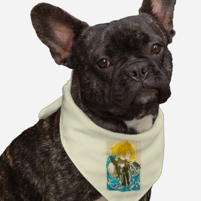 Great Wave Cloud-Dog-Bandana-Pet Collar-hypertwenty