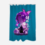 Insect Breathing Moon-None-Polyester-Shower Curtain-hypertwenty