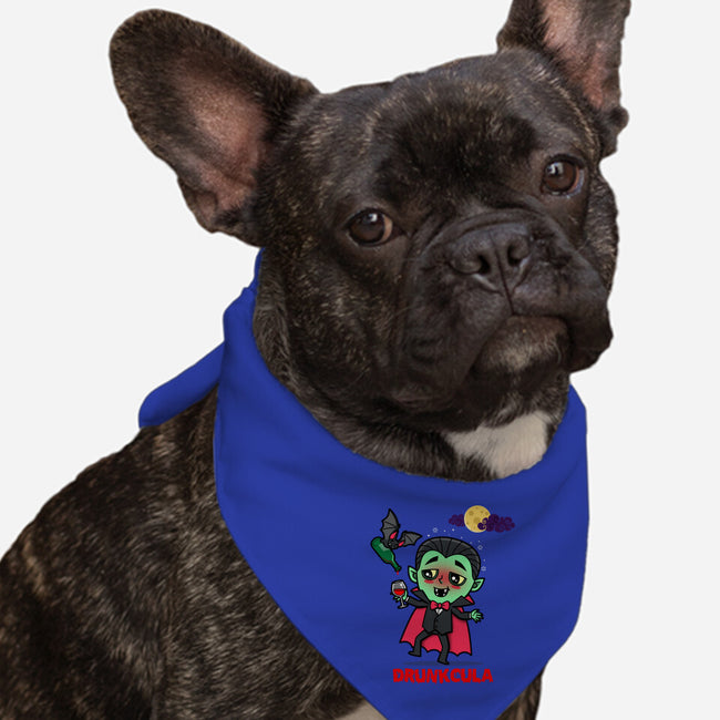 Drunkcula-Dog-Bandana-Pet Collar-Boggs Nicolas