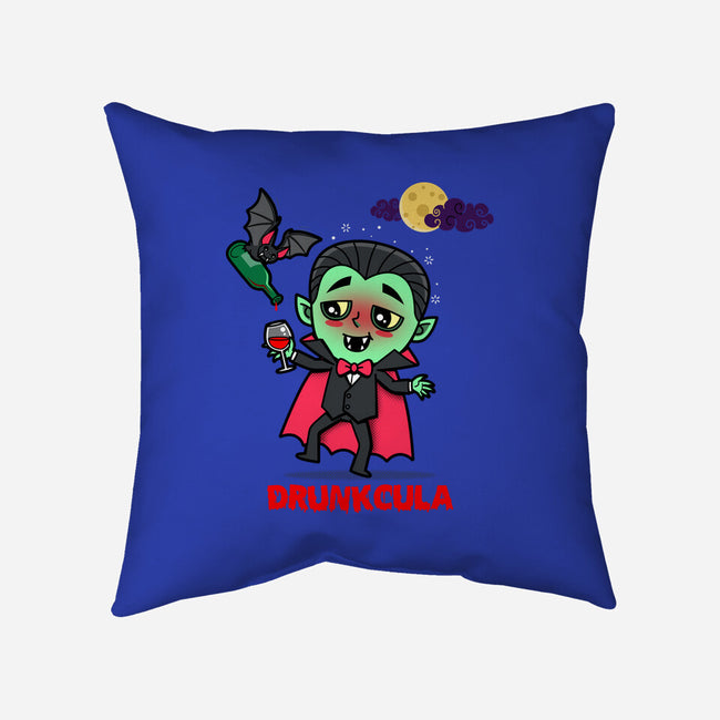 Drunkcula-None-Removable Cover w Insert-Throw Pillow-Boggs Nicolas